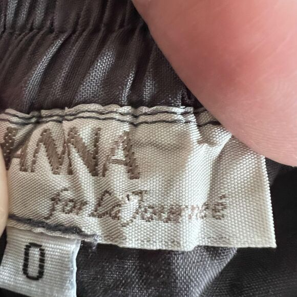 Hanna Skirt Womens 0 Gray Draped Maxi Balloon Pocket Cargo Elastic Waist Boho - Picture 10 of 11